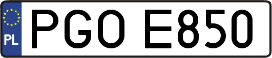 PGOE850