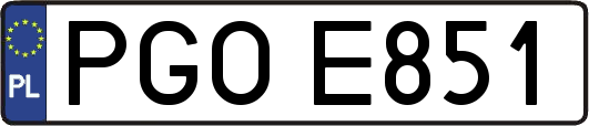 PGOE851