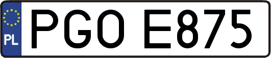 PGOE875