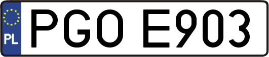 PGOE903