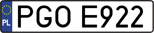 PGOE922
