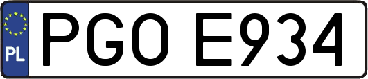 PGOE934