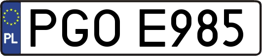 PGOE985