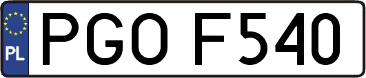 PGOF540