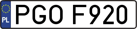 PGOF920