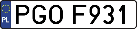 PGOF931