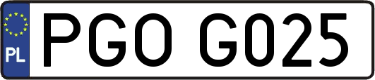 PGOG025