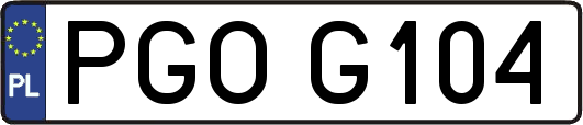 PGOG104