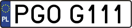 PGOG111