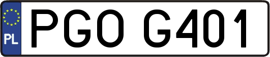 PGOG401