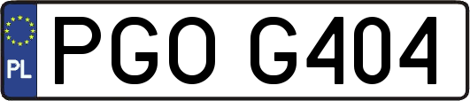 PGOG404