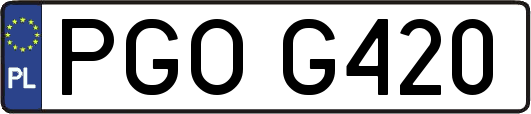 PGOG420