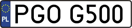 PGOG500