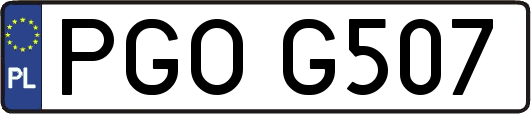 PGOG507