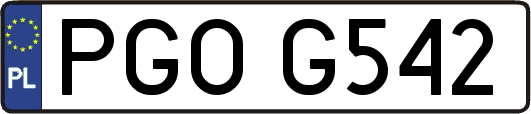 PGOG542
