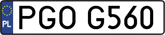 PGOG560