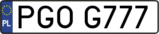 PGOG777