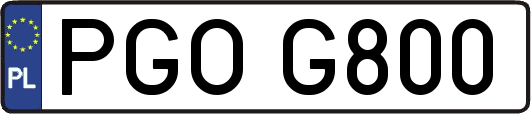 PGOG800