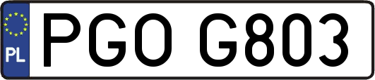 PGOG803