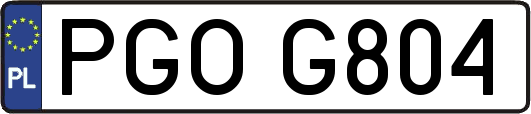 PGOG804