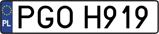 PGOH919