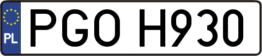 PGOH930