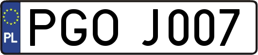 PGOJ007