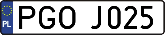 PGOJ025