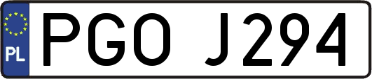 PGOJ294