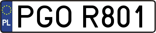 PGOR801
