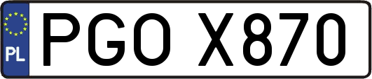 PGOX870