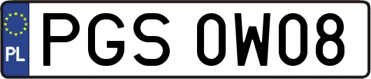 PGS0W08