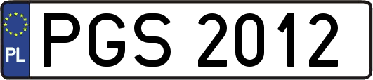 PGS2012