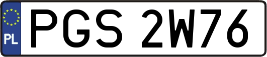 PGS2W76