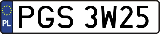 PGS3W25