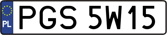 PGS5W15