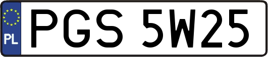 PGS5W25