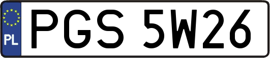 PGS5W26