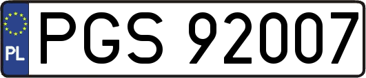 PGS92007