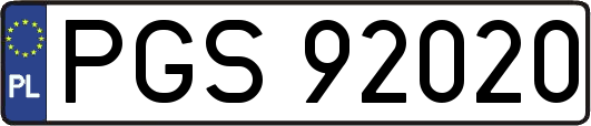 PGS92020