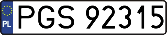 PGS92315