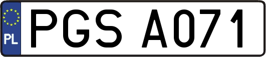 PGSA071