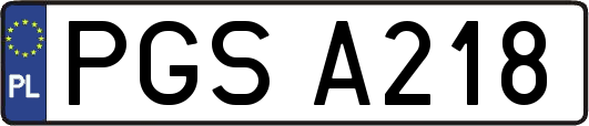 PGSA218