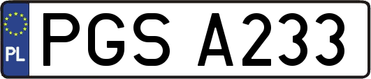 PGSA233