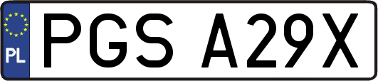 PGSA29X