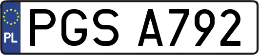 PGSA792