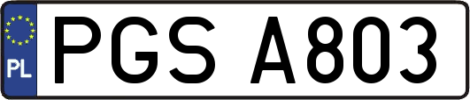PGSA803