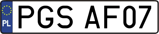 PGSAF07