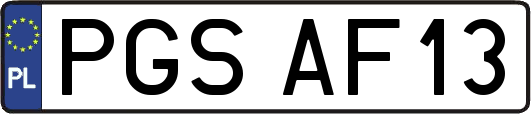 PGSAF13