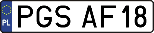 PGSAF18